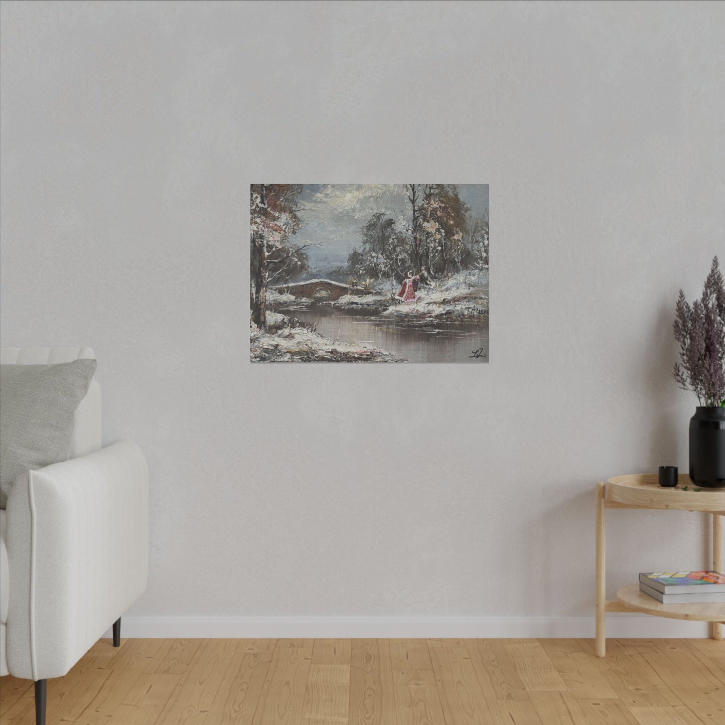 "Adventure In The Great Wide Somewhere" - Matte Canvas, Stretched, 0.75"