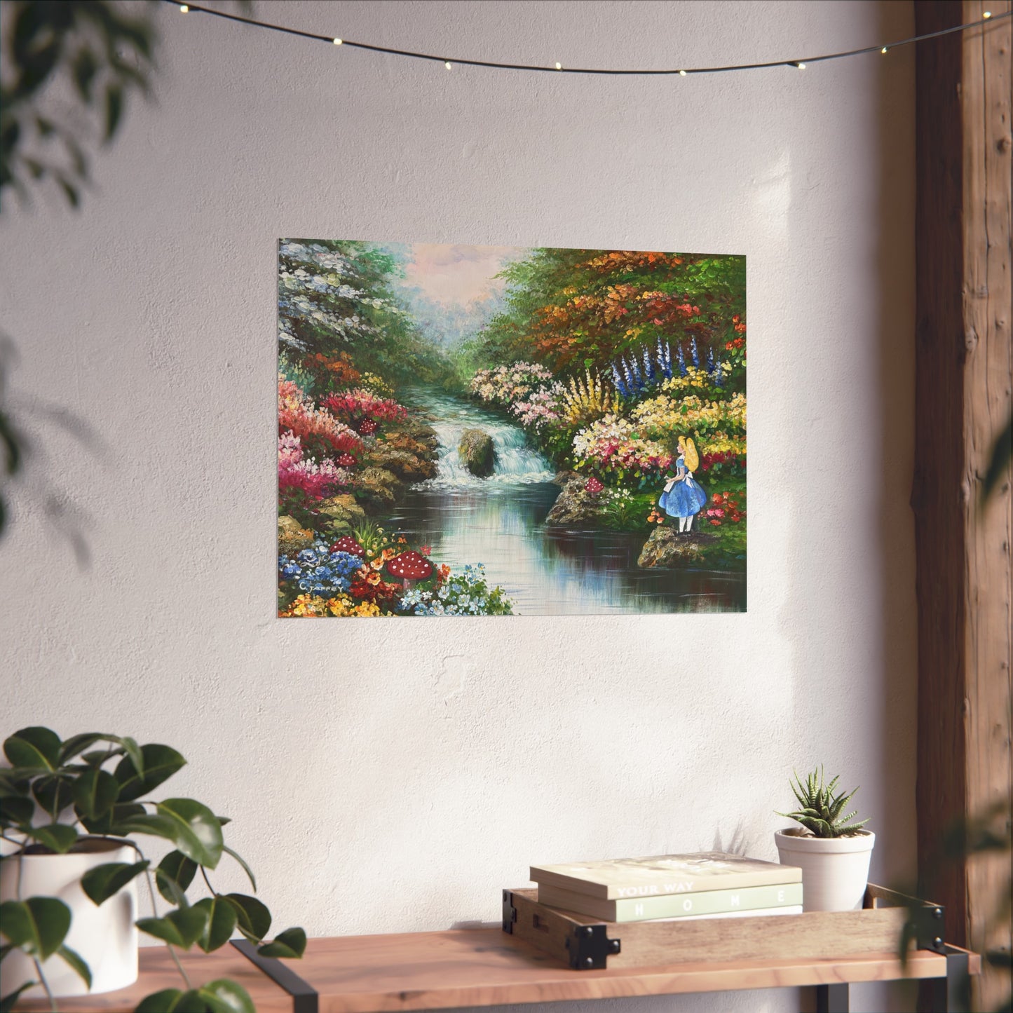 "In Wonderland" Print- Fine Art Poster