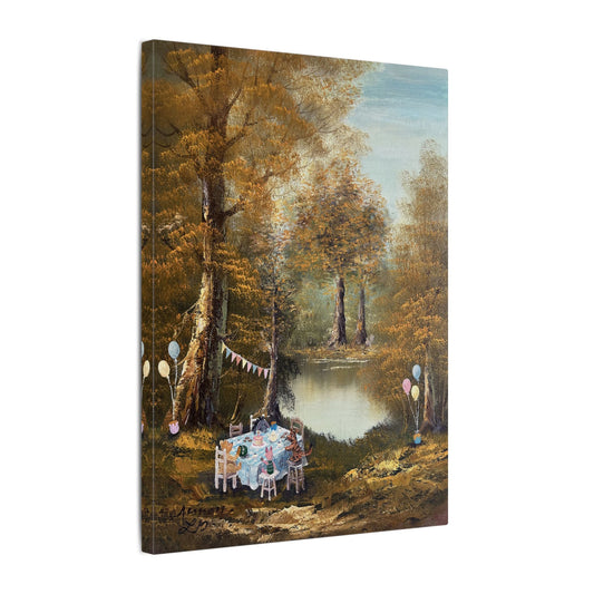 "Hundred Acre Celebration"  - Matte Canvas, Stretched, 0.75"