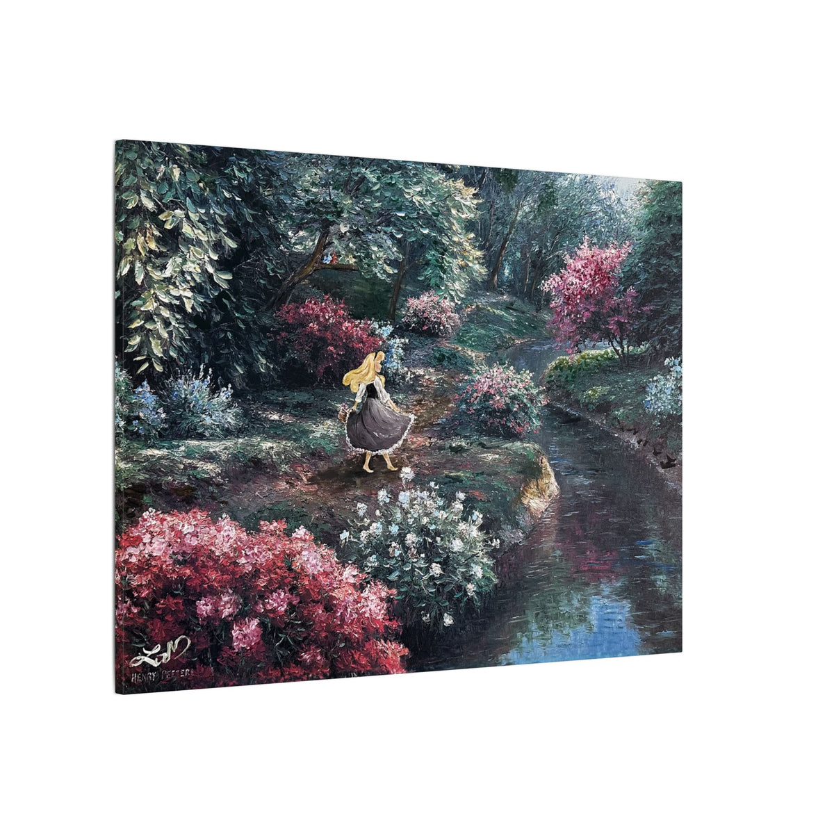 "Upon a Dream" - Matte Canvas, Stretched, 0.75"