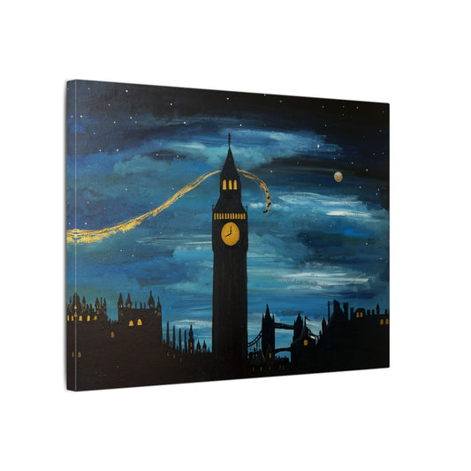 "Second Star" - Matte Canvas, Stretched, 0.75"