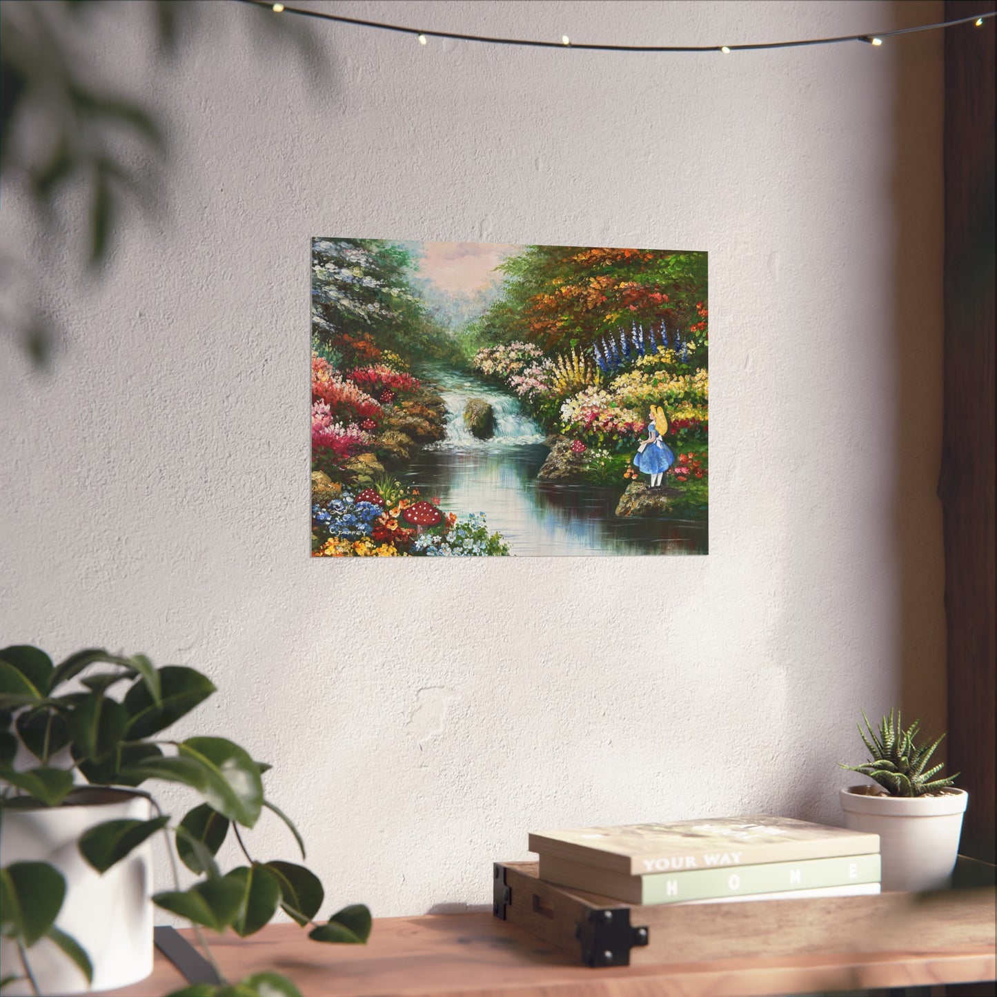 "In Wonderland" Print- Fine Art Poster