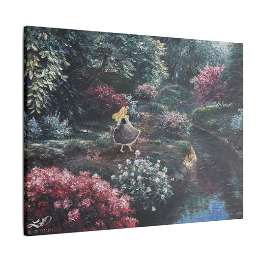 "Upon a Dream" - Matte Canvas, Stretched, 0.75"