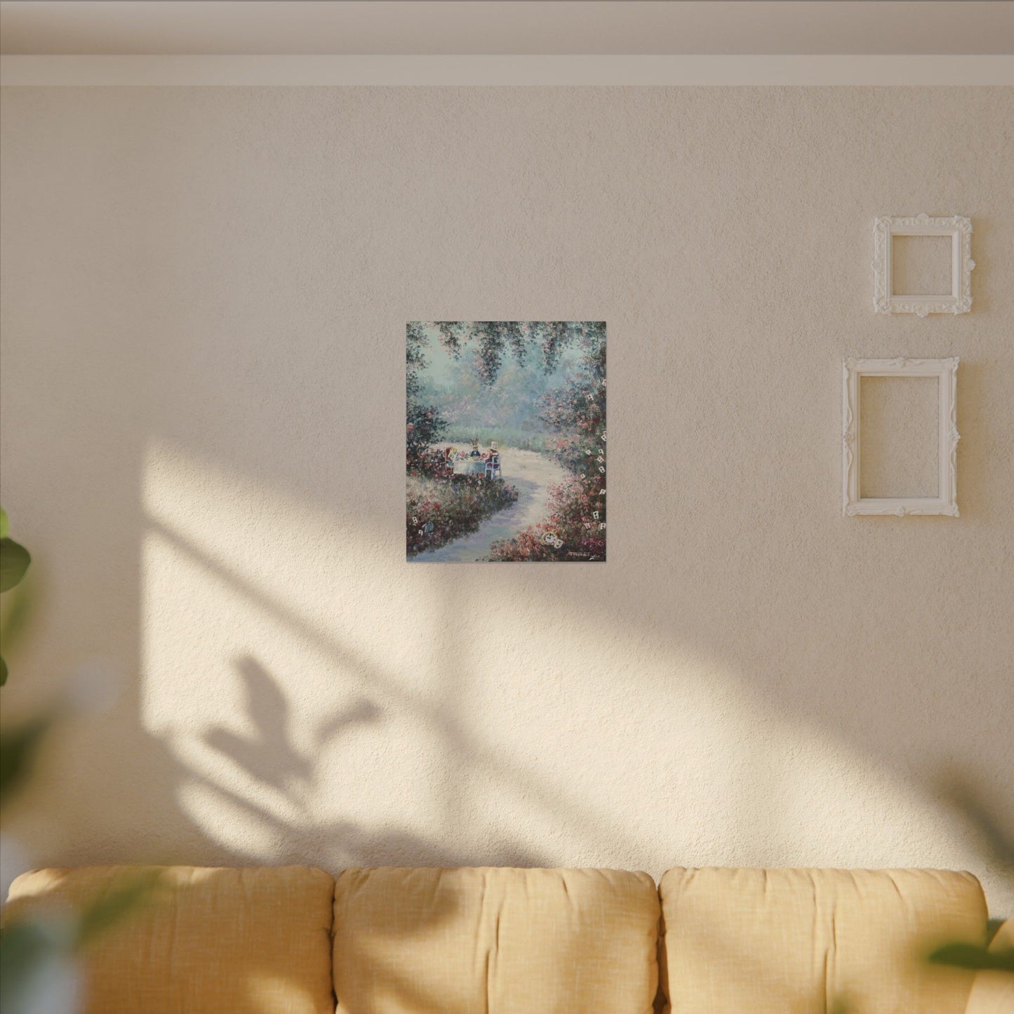 "Mad Tea Party" - Matte Canvas, Stretched, 0.75"