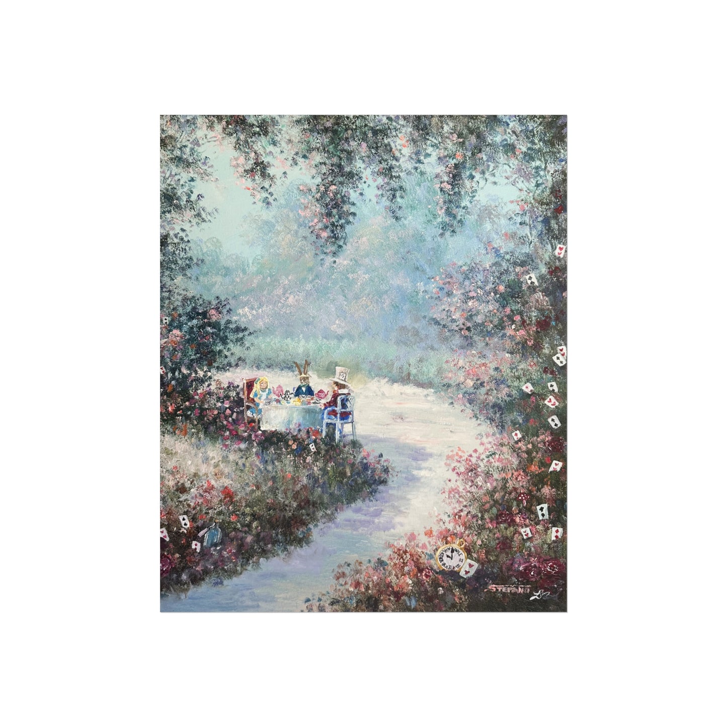 "Mad Tea Party" - Fine Art Poster