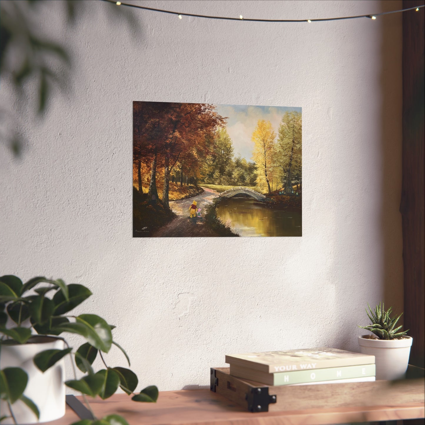 "Walk in the Hundred Acre Wood" Print- Fine Art Poster
