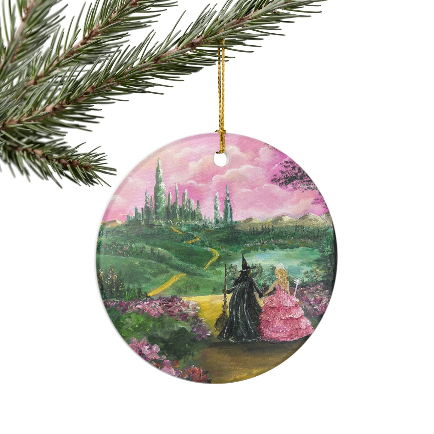 For Good Ceramic Ornament — Holiday Decoration
