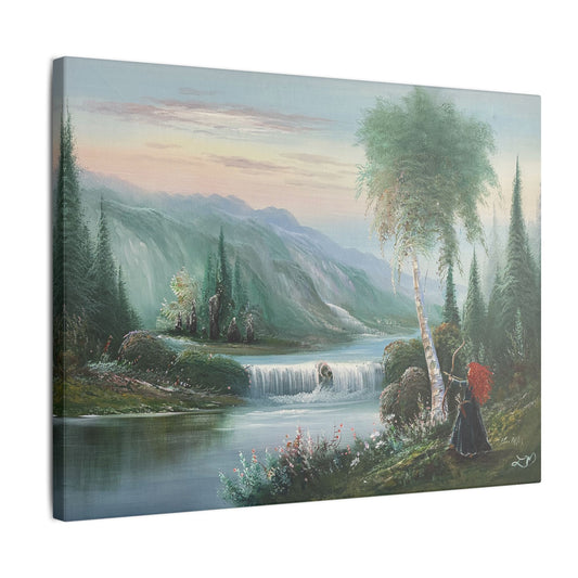 "Bow of Destiny" - Matte Canvas, Stretched, 0.75"