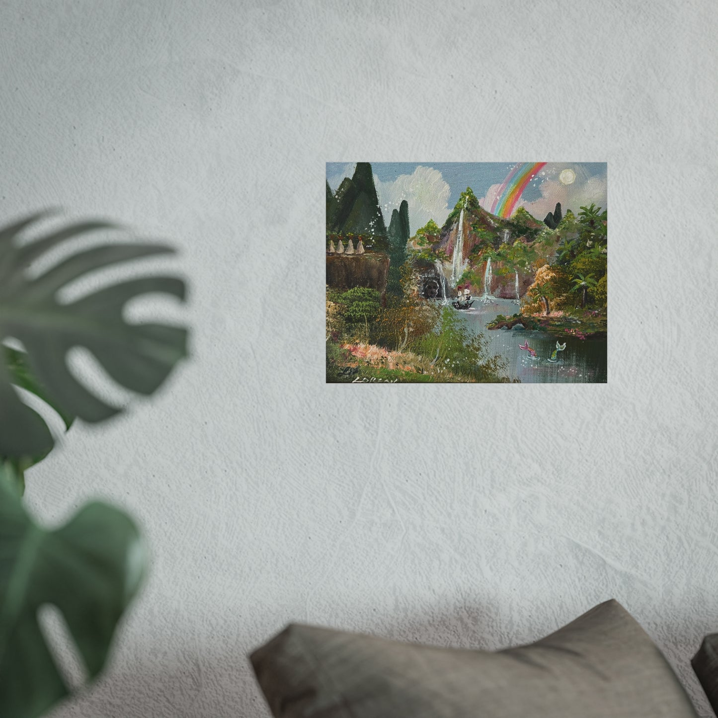 "Off to Neverland" - Fine Art Poster