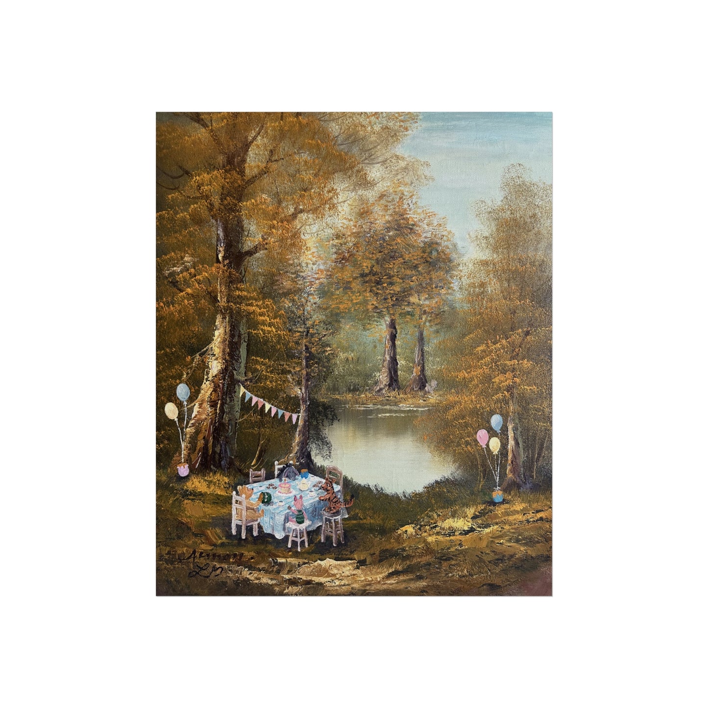 "Hundred Acre Celebration" - Fine Art Poster