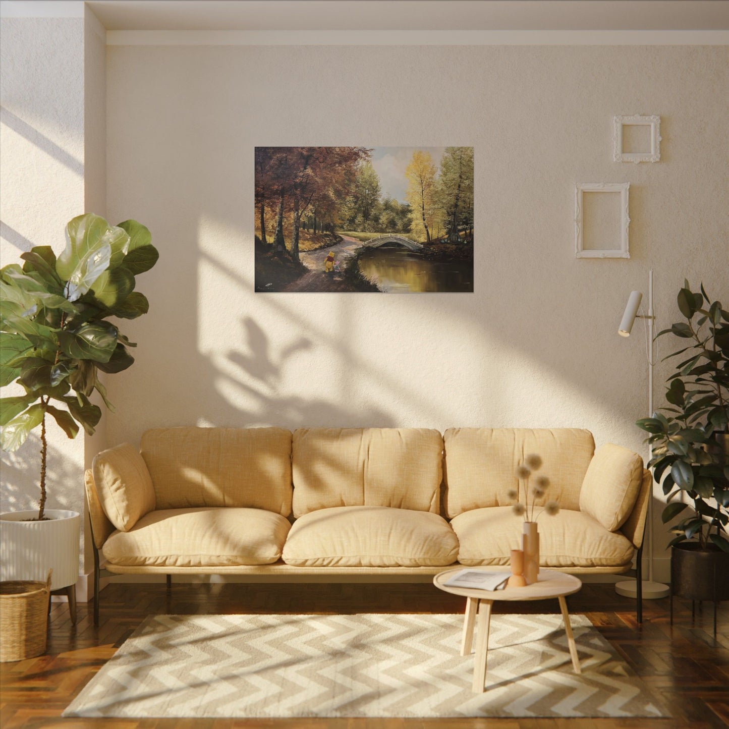 Walk in the Hundred Acre Wood - Matte Canvas, Stretched, 0.75"