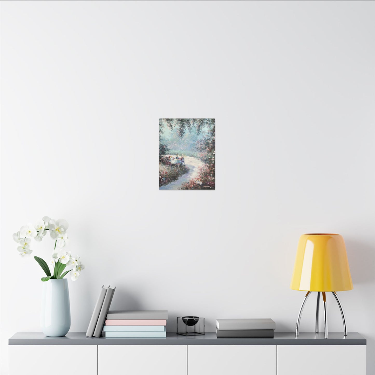 "Mad Tea Party" - Matte Canvas, Stretched, 0.75"
