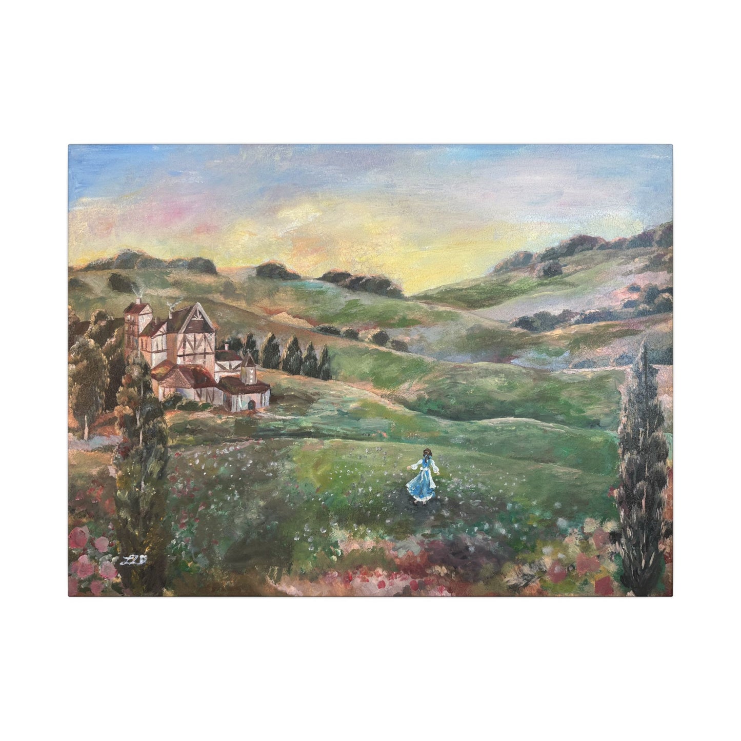 "Great Wide Somewhere" - Matte Canvas, Stretched, 0.75"