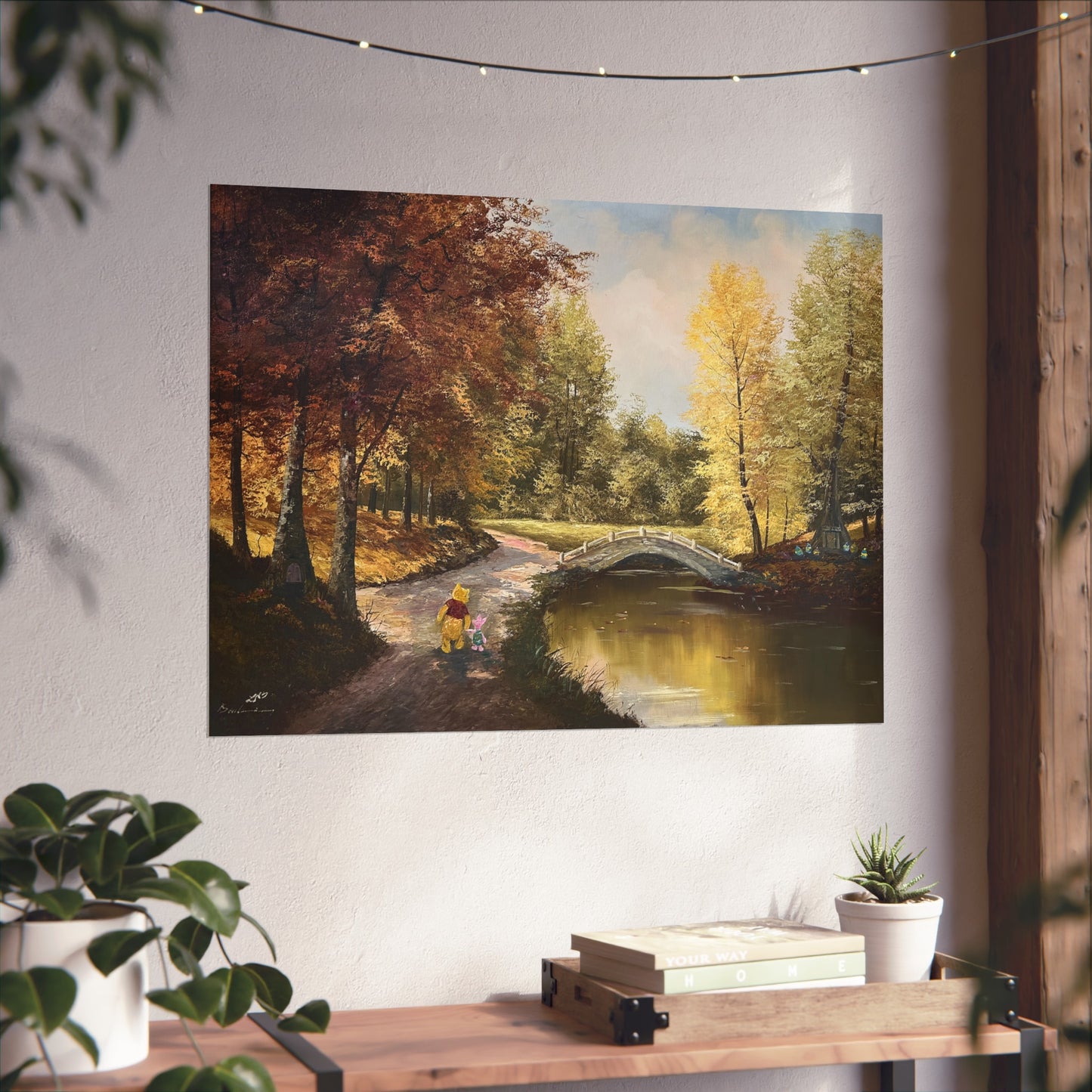 "Walk in the Hundred Acre Wood" Print- Fine Art Poster