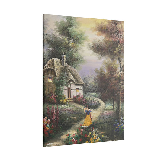 "Someday My Prince Will Come" - Matte Canvas, Stretched, 0.75"