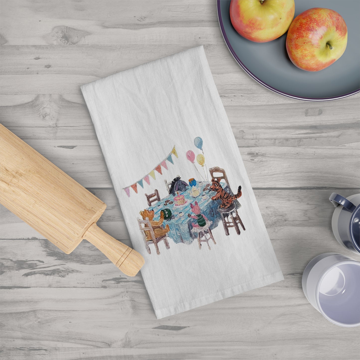 "Hundred Acre Celebration"- Tea Towel