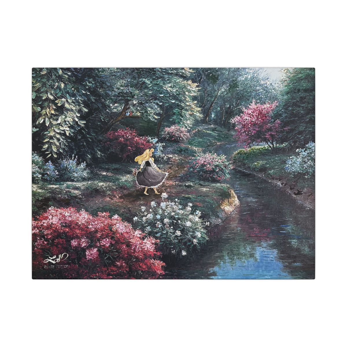 "Upon a Dream" - Matte Canvas, Stretched, 0.75"