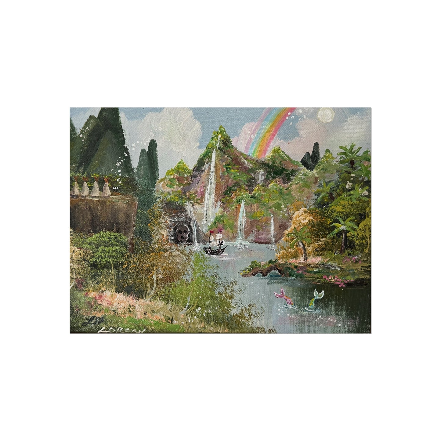 "Off to Neverland" - Fine Art Poster