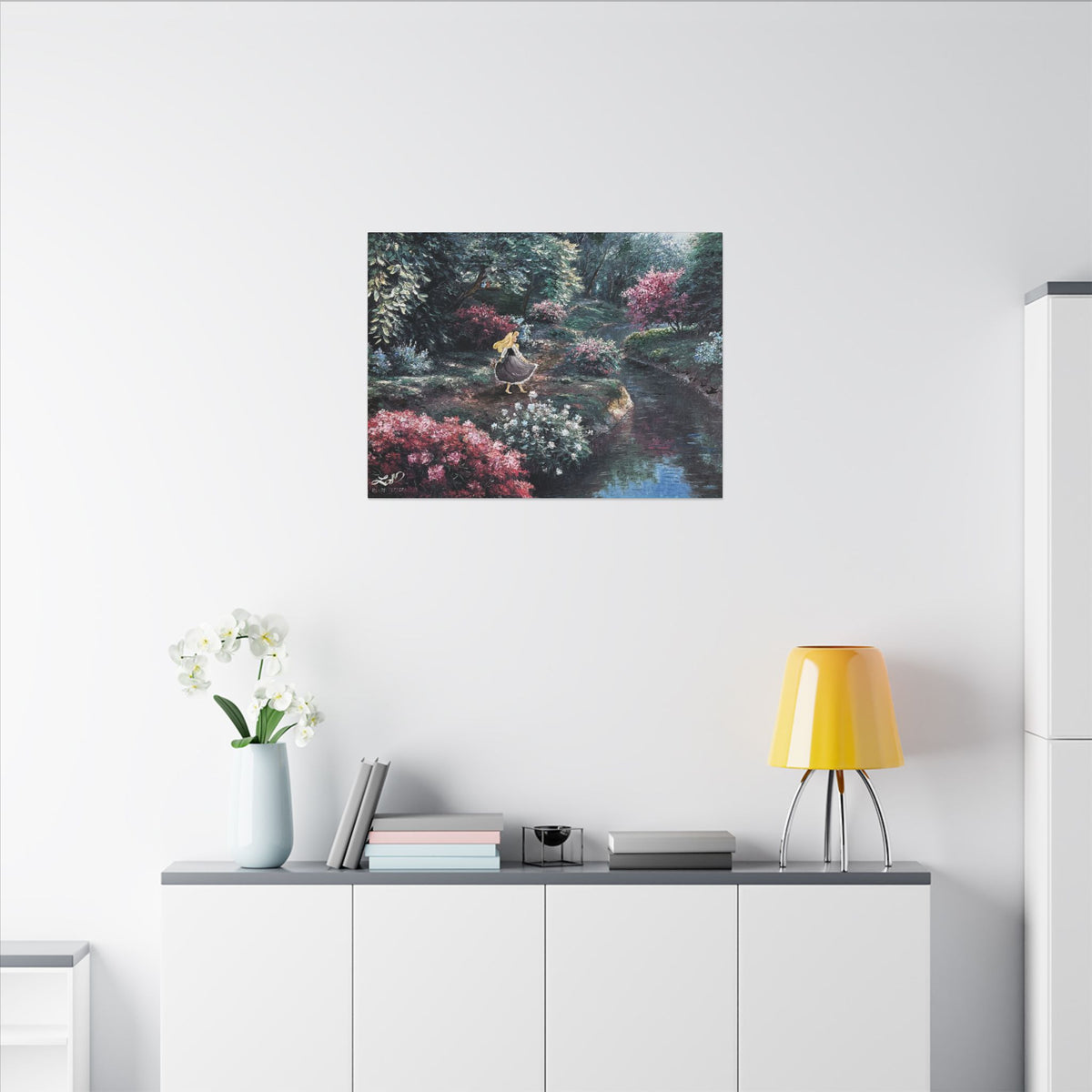 "Upon a Dream" - Matte Canvas, Stretched, 0.75"