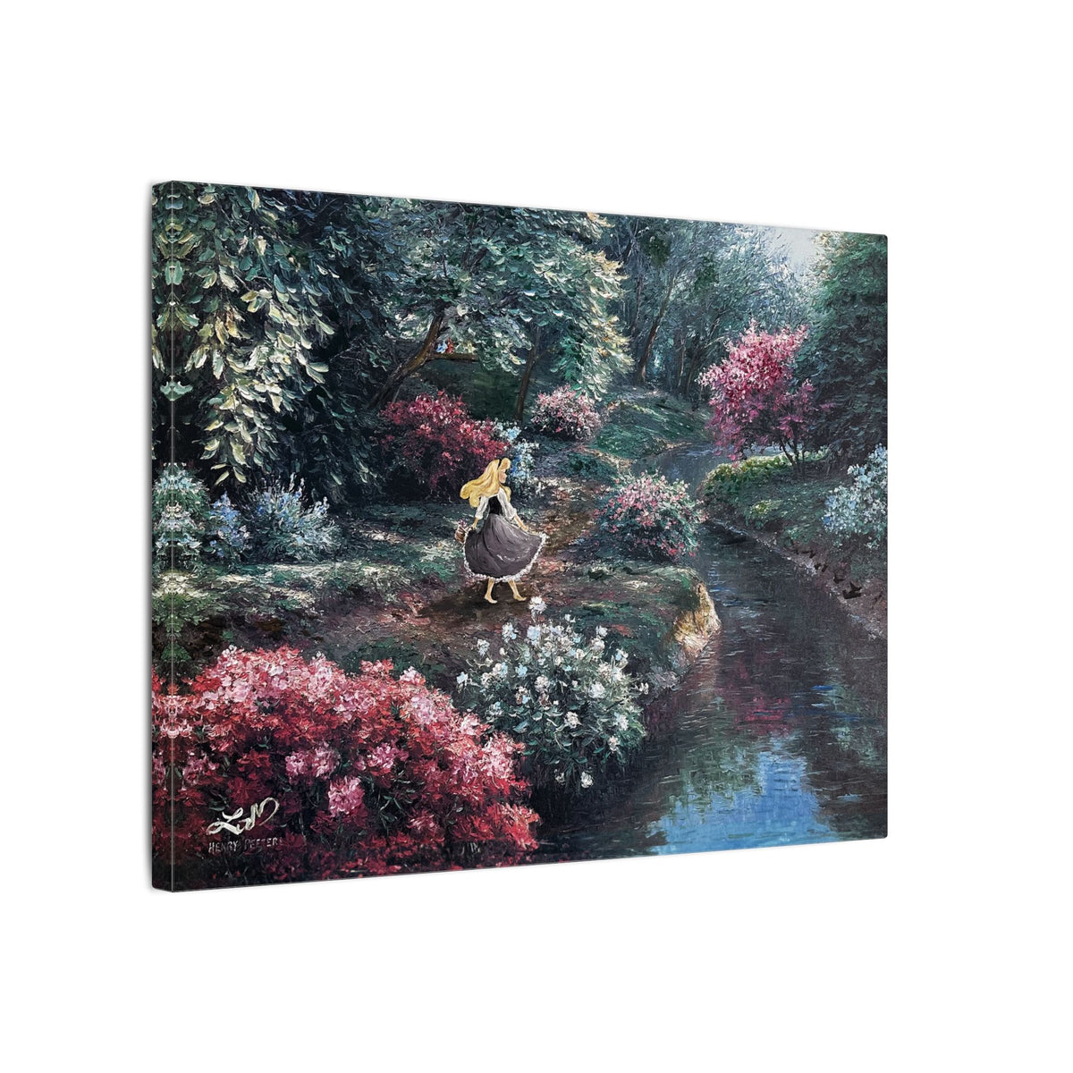 "Upon a Dream" - Matte Canvas, Stretched, 0.75"
