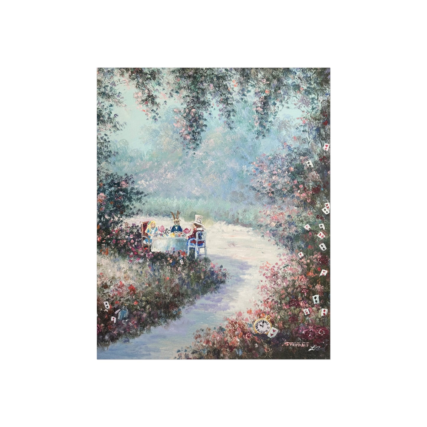 "Mad Tea Party" - Fine Art Poster