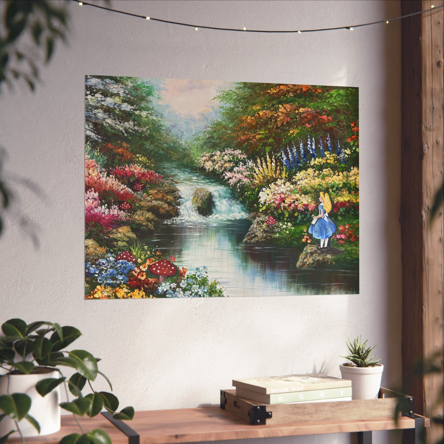 "In Wonderland" Print- Fine Art Poster