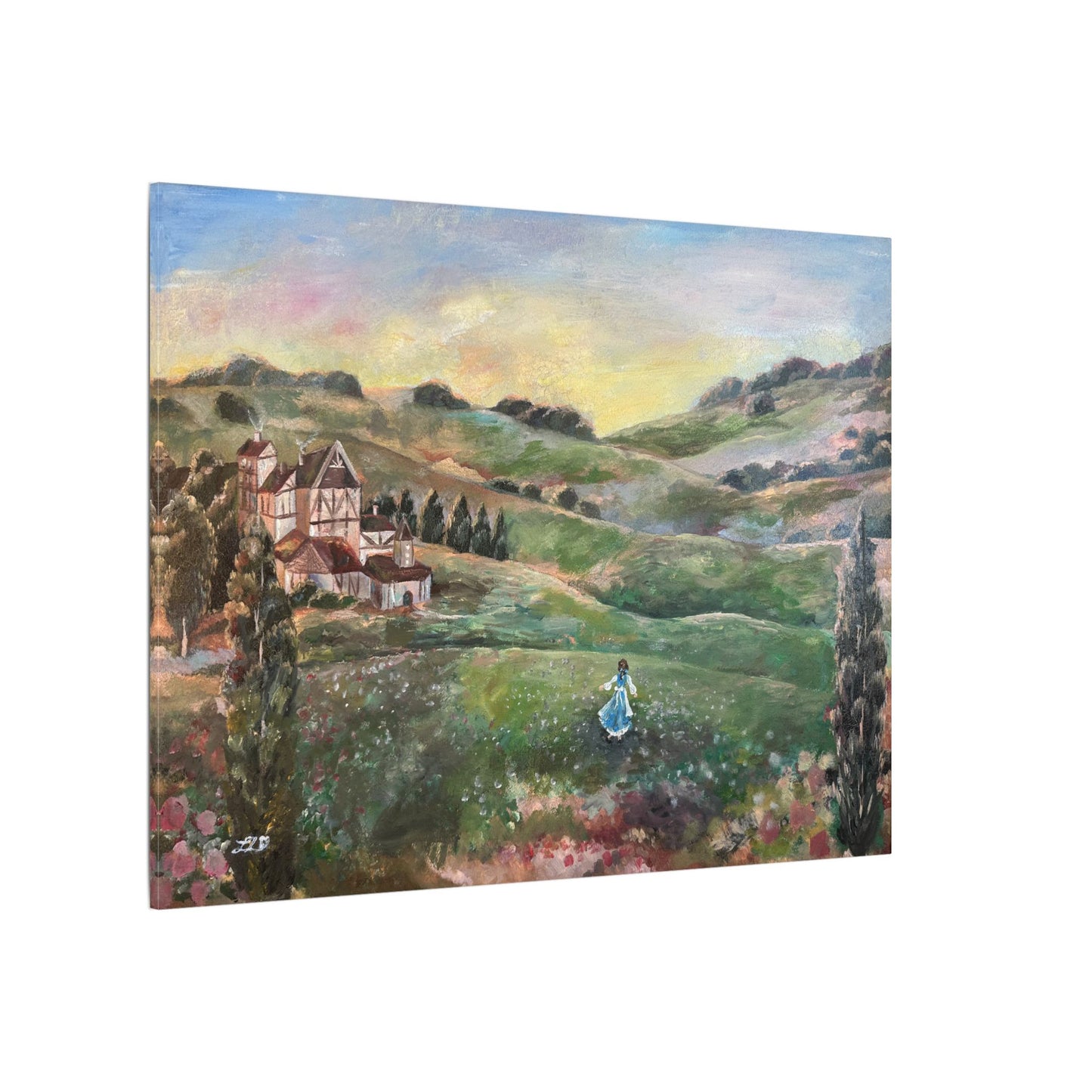 "Great Wide Somewhere" - Matte Canvas, Stretched, 0.75"